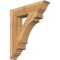 Ekena Millwork Merced Traditional Rough Sawn Bracket, Western Red Cedar, 6"W x 30"D x 34"H BKT06X30X34MRC01RWR - alternate 1